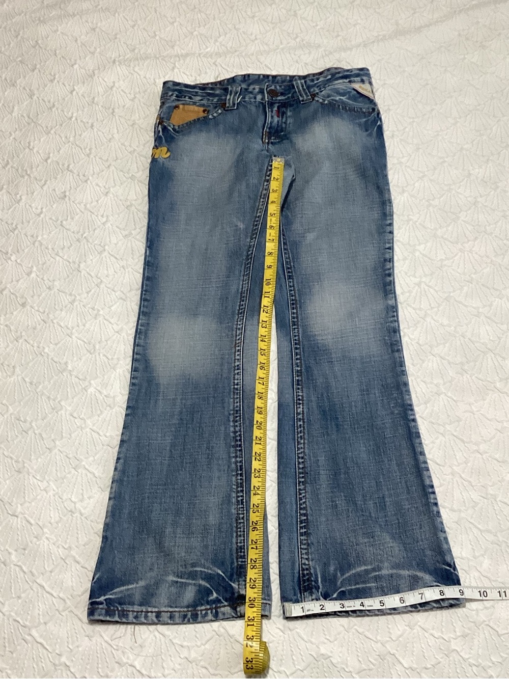 Replay Women’s Jeans embroidered - Picture 2 of 5